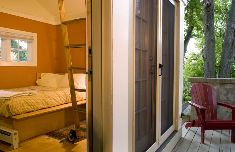 Guest bedroom at Inn On Columbia.