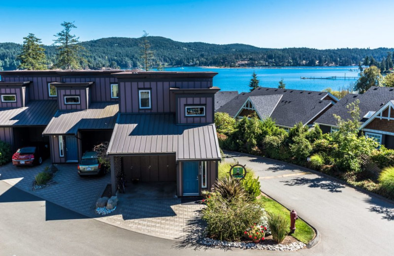 Exterior view of Sooke Harbour Resort 