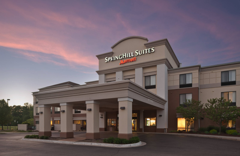 Exterior view of SpringHill Suites Lansing.