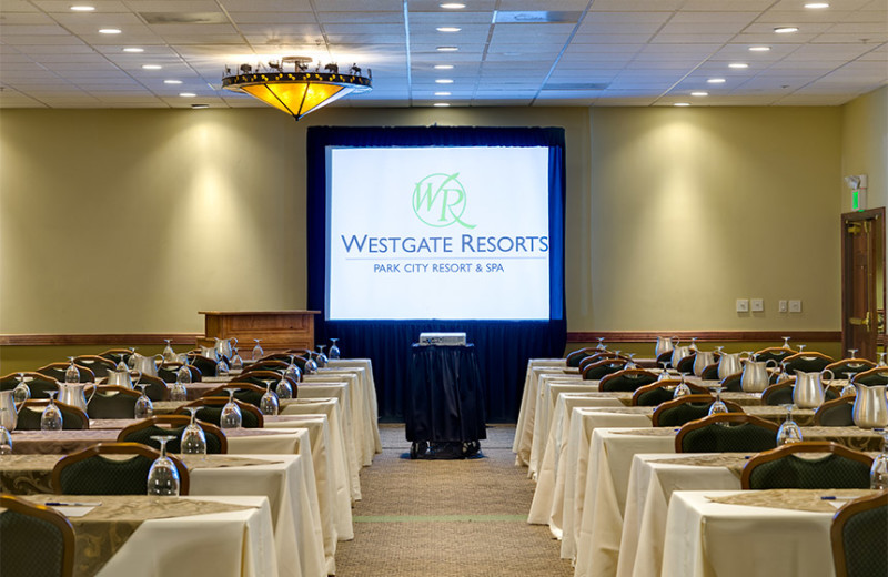 Conference room at Westgate Park City Resort & Spa.