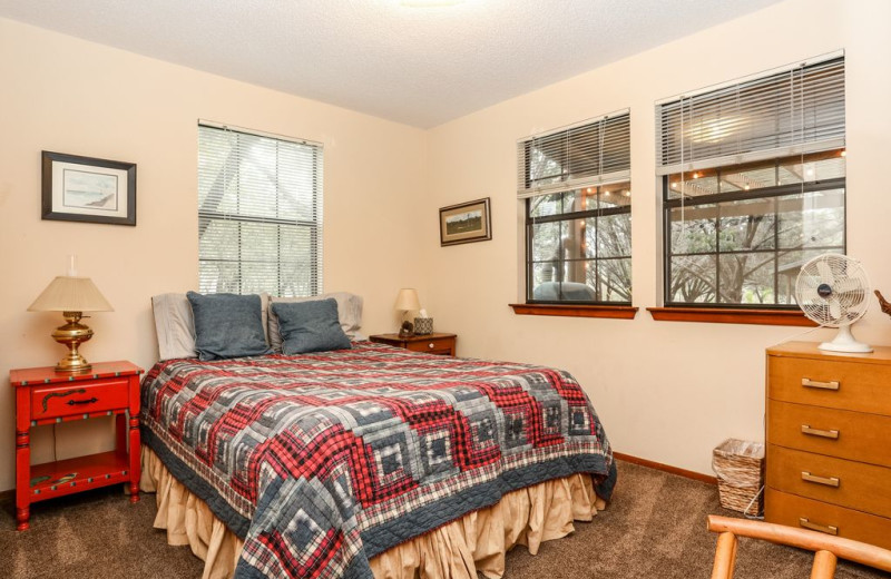 Bedroom at Farr Side Lake Vacation Home.