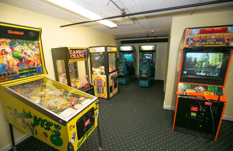 Arcade at Black Bear Lodge.