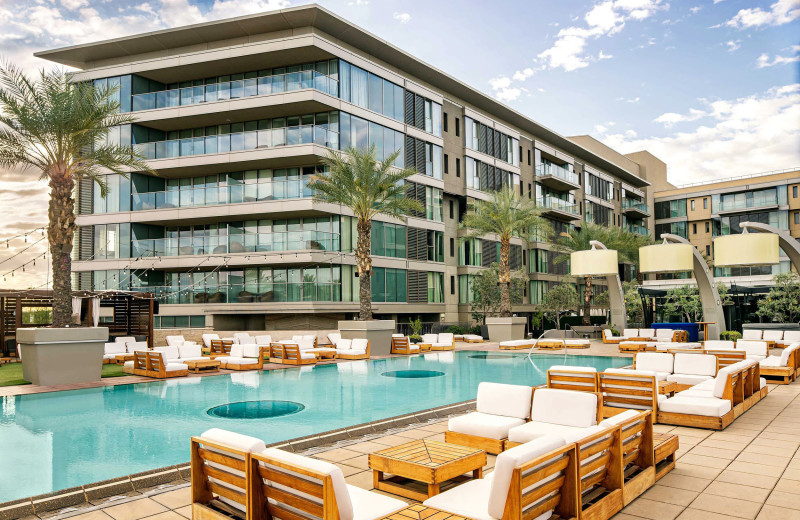 Outdoor pool at W Scottsdale.