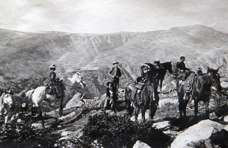 Historic photo of Paradise Guest Ranch.