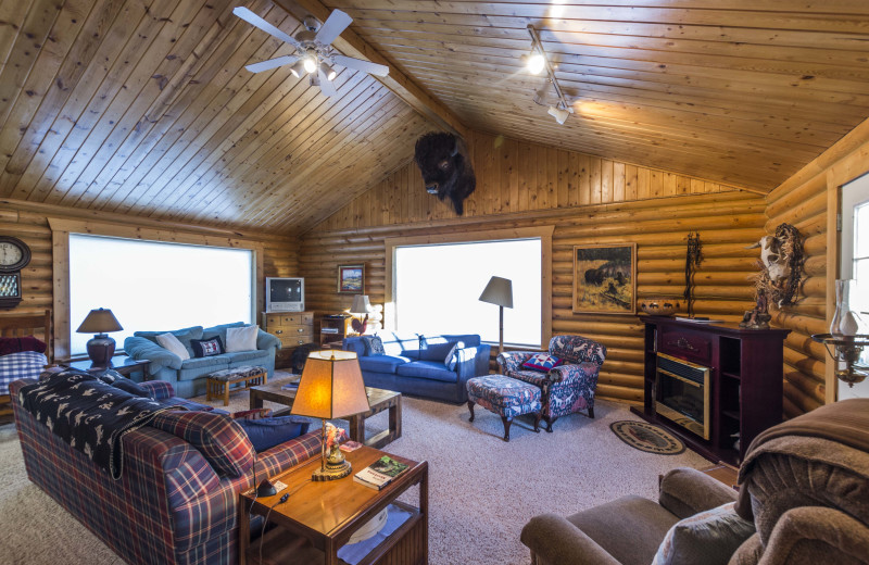 Rental living room at Madison Management.