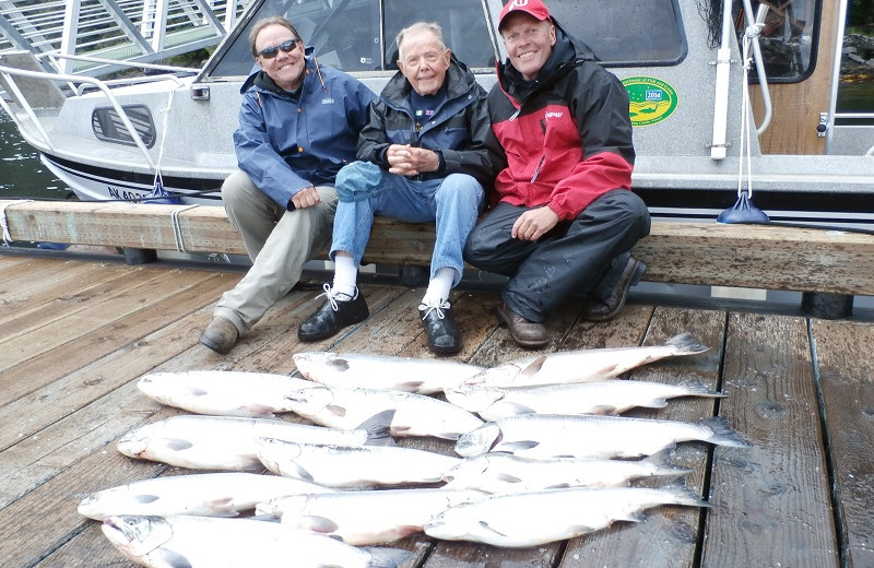 Fishing at Naha Bay Outdoor Adventures.