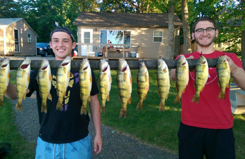 Fishing at Vacationland Resort.