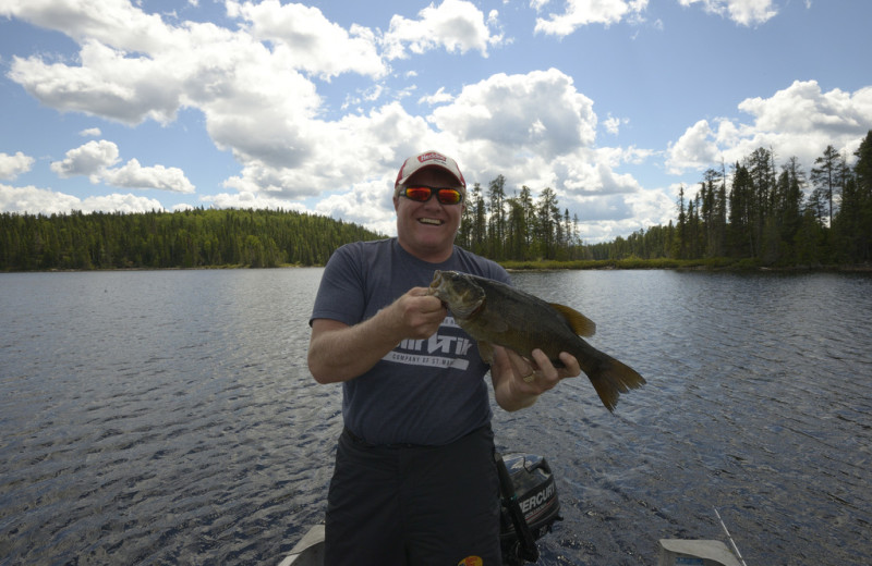 Fishing at Elk Lake Wilderness Resort.