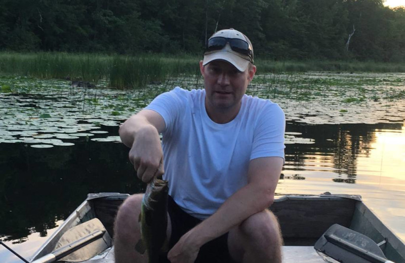 Fishing at Delta Lodge.