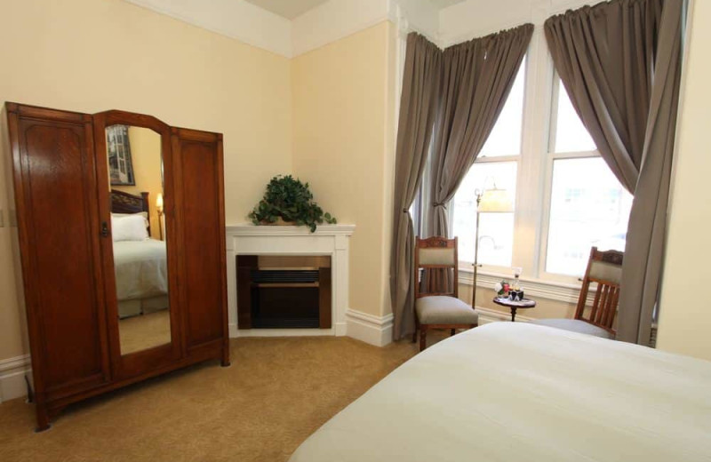 Main House guest room at Hennessey House Bed & Breakfast.