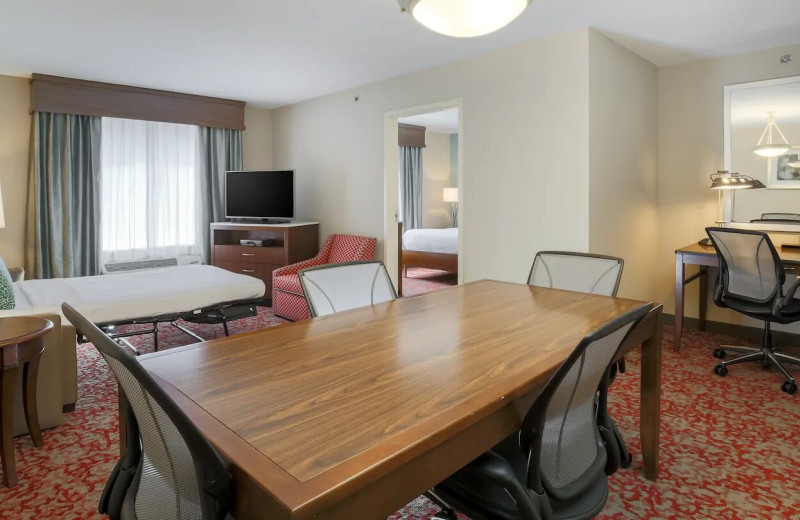 Guest room at Hilton Garden Inn Nanuet.