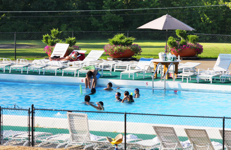 Outdoor pool at Honor's Haven Resort & Spa.