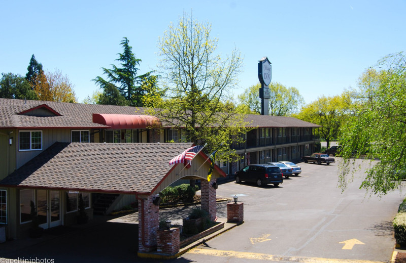 Exterior view of Village Inn.