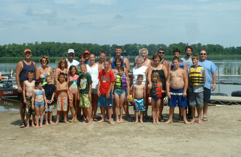 Reunions at Sunset Bay Resort.