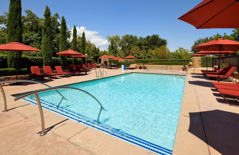 Outdoor pool at The Westin Sacramento.