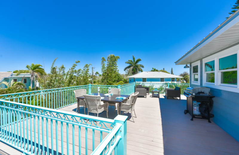 Rental balcony at Siesta Key Luxury Rental Properties.