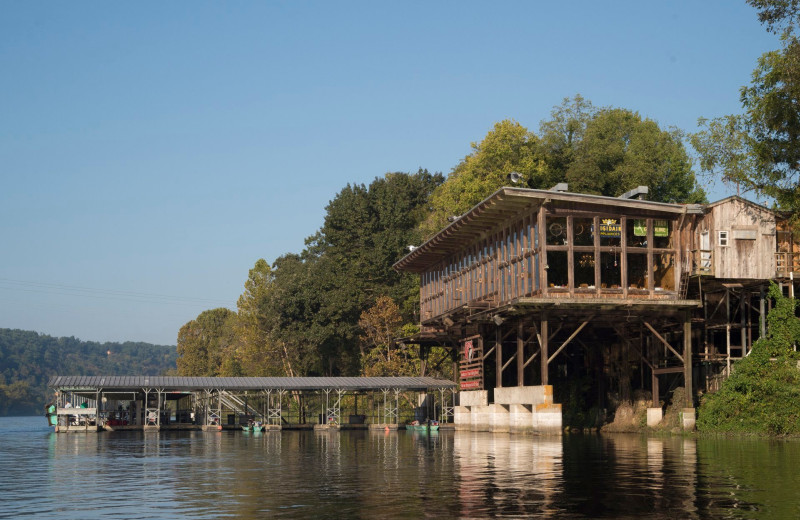 Exterior view of Gaston's White River Resort.