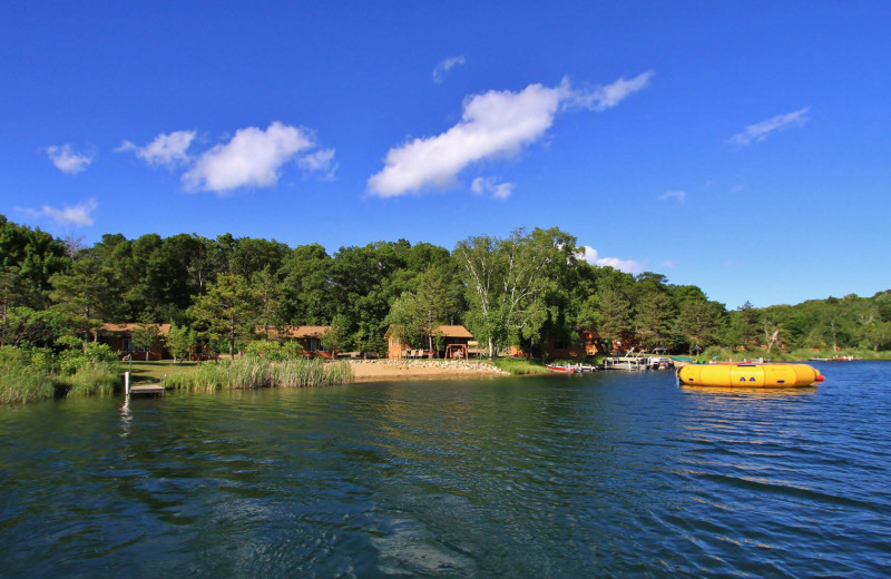 Lake view at Pine Terrace Resort.