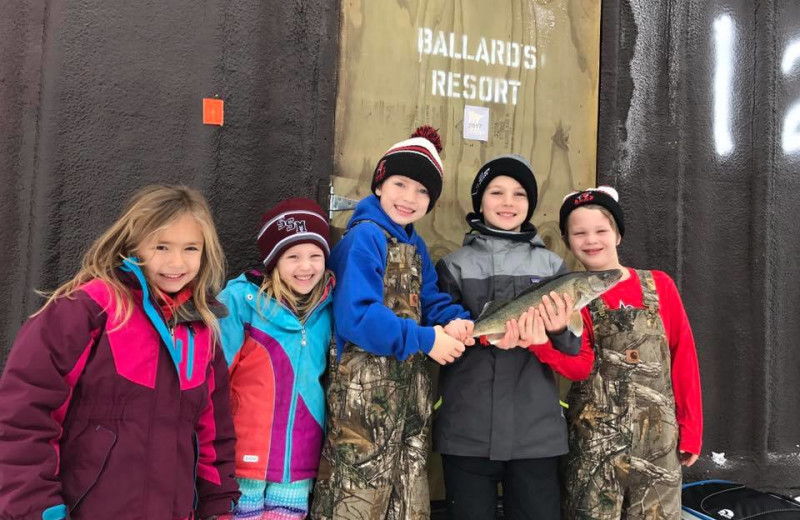 Fishing at Ballard's Resort.