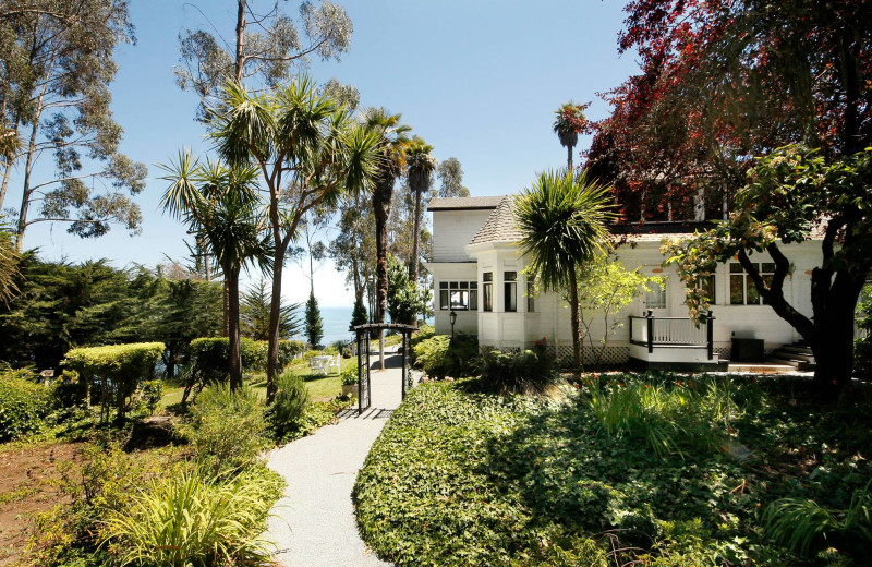 Exterior view of Monarch Cove Inn.