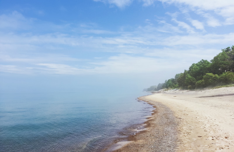 Beach near Motel 6 - Benton Harbor.