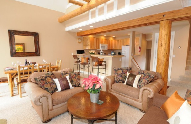 Vacation Rental Interior at Big Sky Condo Rentals 