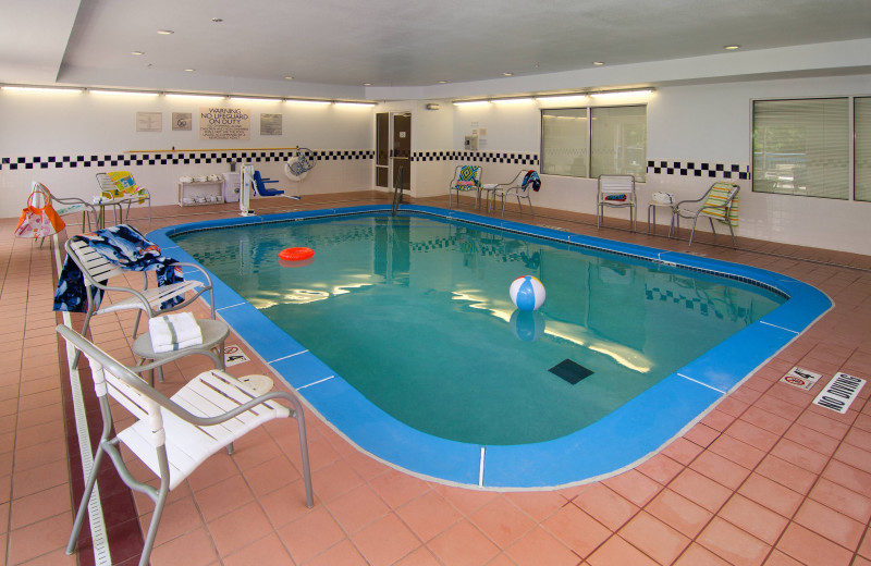 Indoor pool at Fairfield Inn St. Louis Fenton.