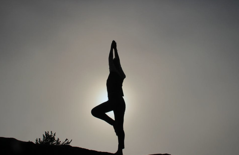 Yoga at Northumberland Heights Wellness Retreat and Spa.