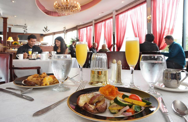 Cuisine at The Georgian Lakeside Resort.