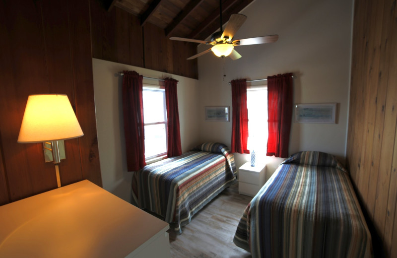 Guest room at The South Winds.