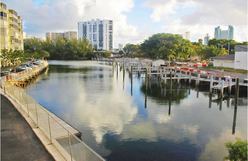 Scenic view at Knights Inn Hallandale Beach.