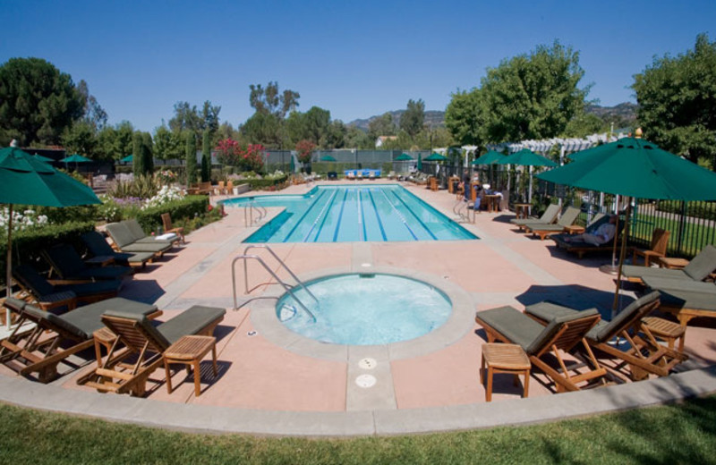 Outdoor pool at Silverado Resort.