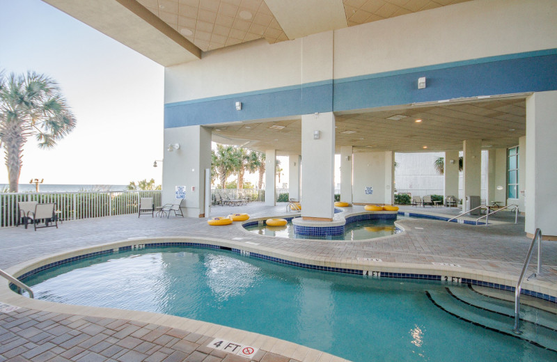 Pool at Best Western The Carolinian Beach Resort.