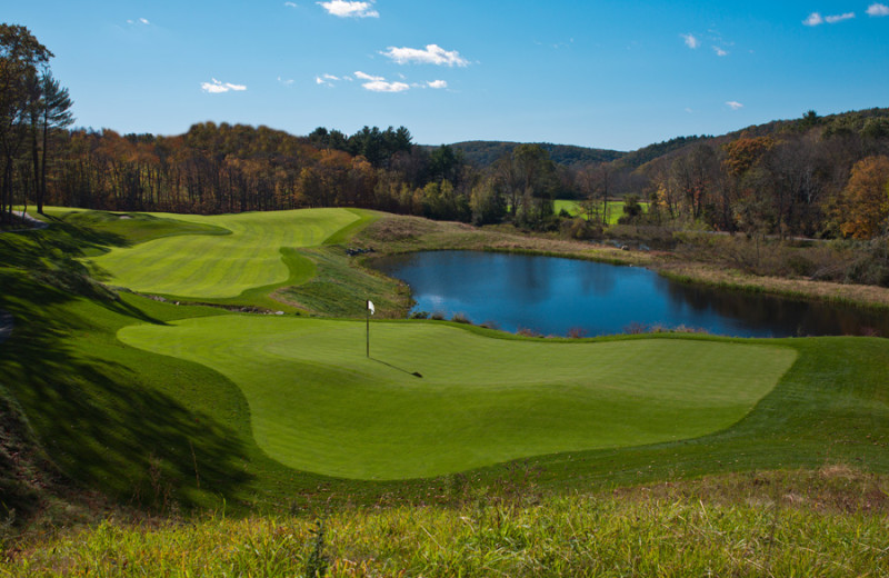 Golf course at Mohegan Sun.