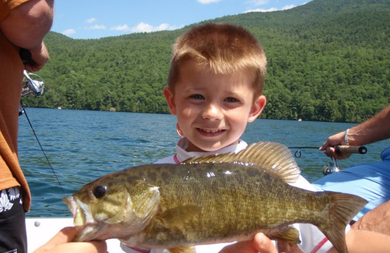 Fishing at Flamingo Resort.