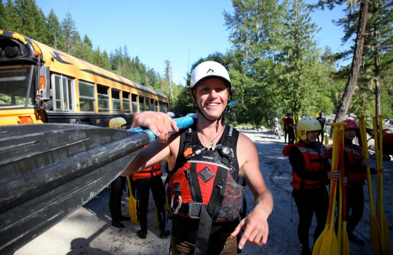 Outfitters at REO Rafting Resort.