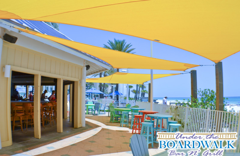 Dining at Boardwalk Beach Resort Hotel & Convention Center.