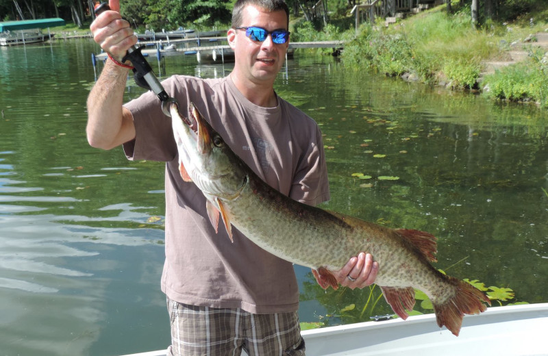 Fishing at The Estrold Resort.