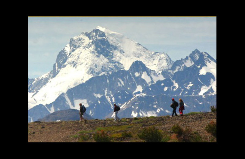 Mountain at The Lodge at Chilko Lake.