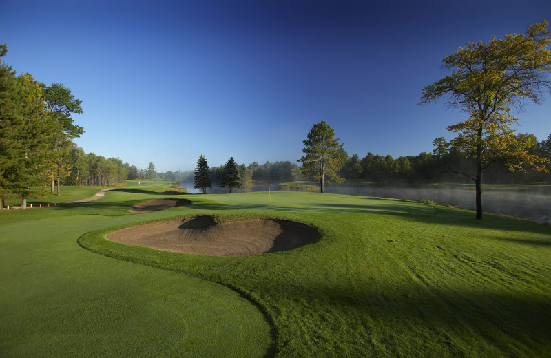 Golf course at Garland Lodge and Resort.