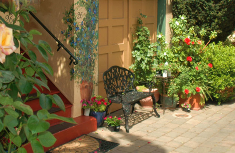 Garden Courtyard at Marina Motel