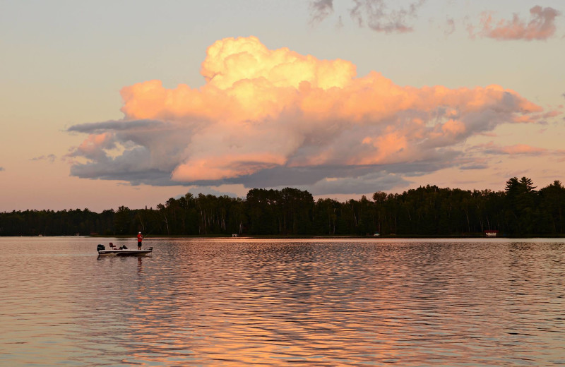 Lake at Idle Hours Resort.