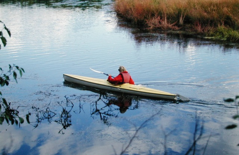 Kayaking at Great Alaska Adventure Lodge.