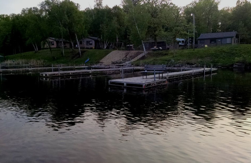 Cabins at Diamond Crest Resort.