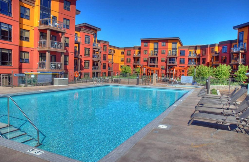 Outdoor pool at Playa Del Sol Resort.