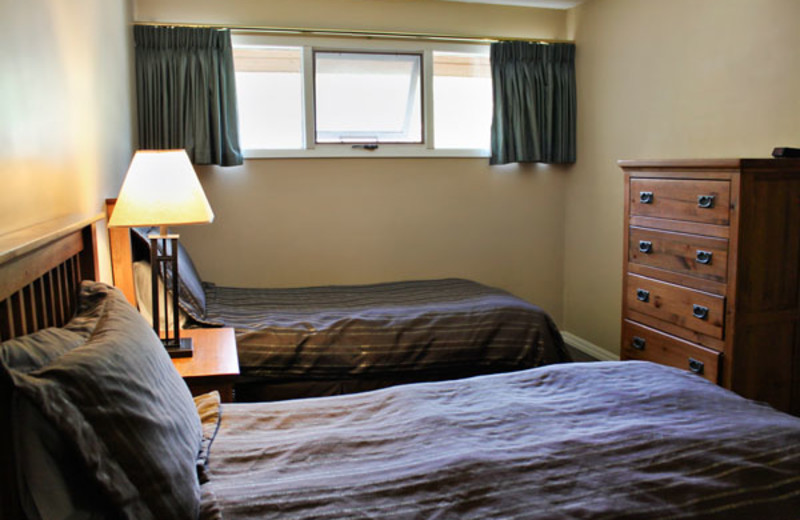 Second Bedroom of a Two Bedroom Unit at the Panorama Vacation Retreat at Horsethief Lodge