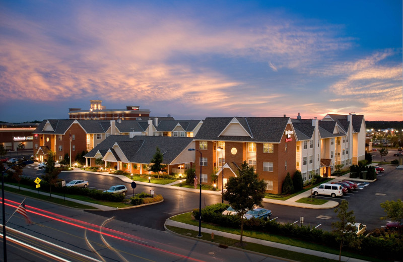 Exterior view of Residence Inn Columbus Easton.