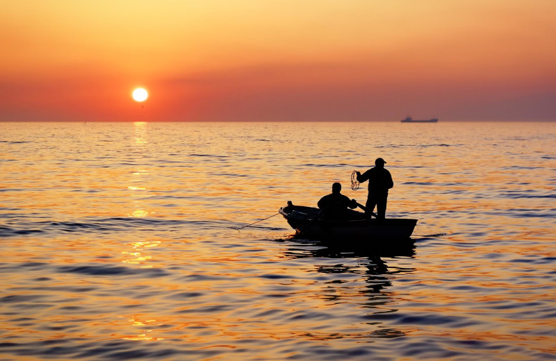 Fishing at Green Turtle Bay Resort & Marina.