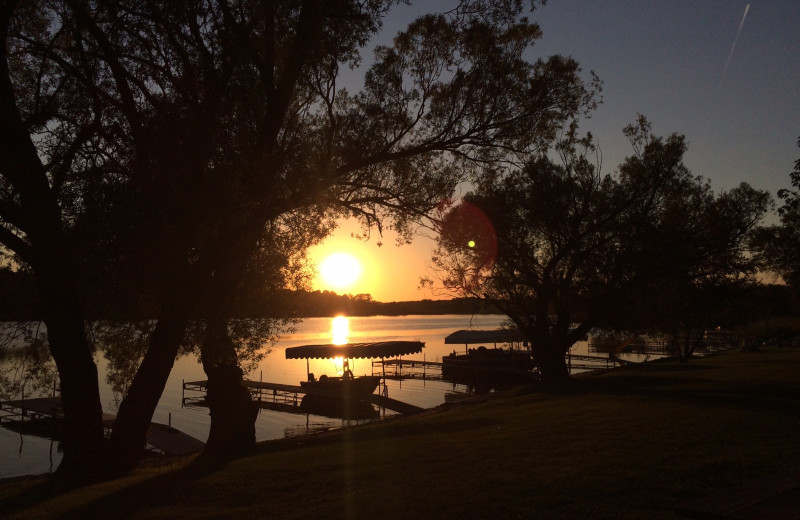 Sunset at Weslake Resort