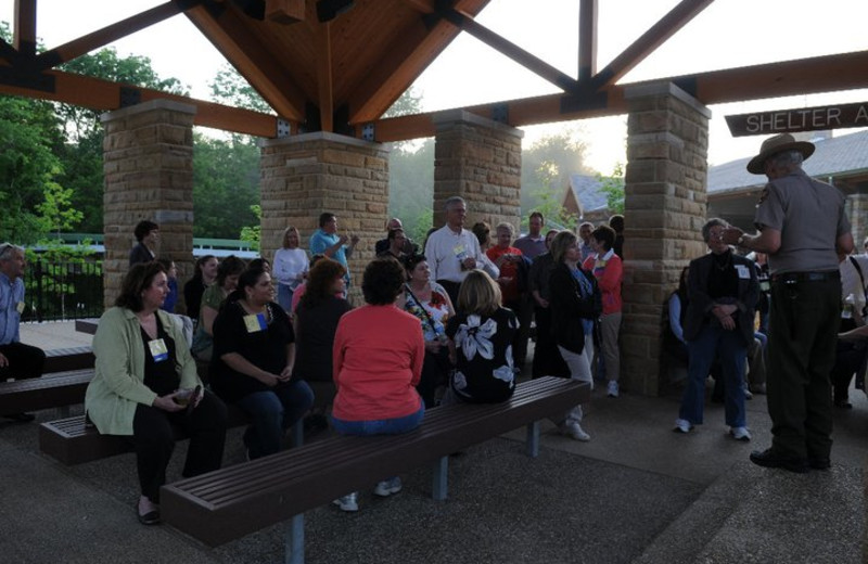 Nature talks at Mammoth Cave Hotel.